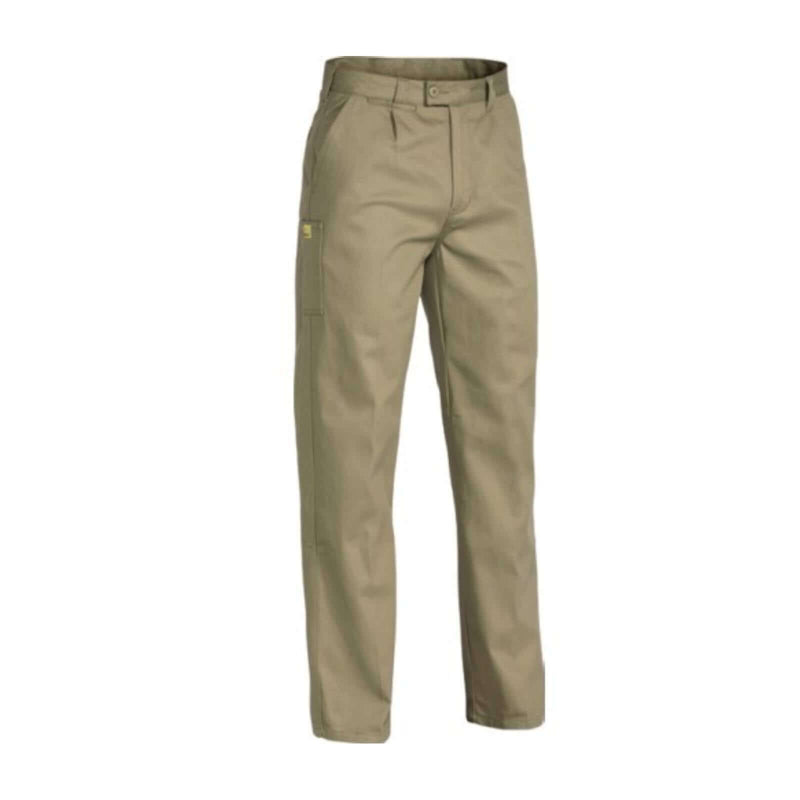 Load image into Gallery viewer, Bisley Mens Insect Protection Drill Work Pants Trousers - Khaki
