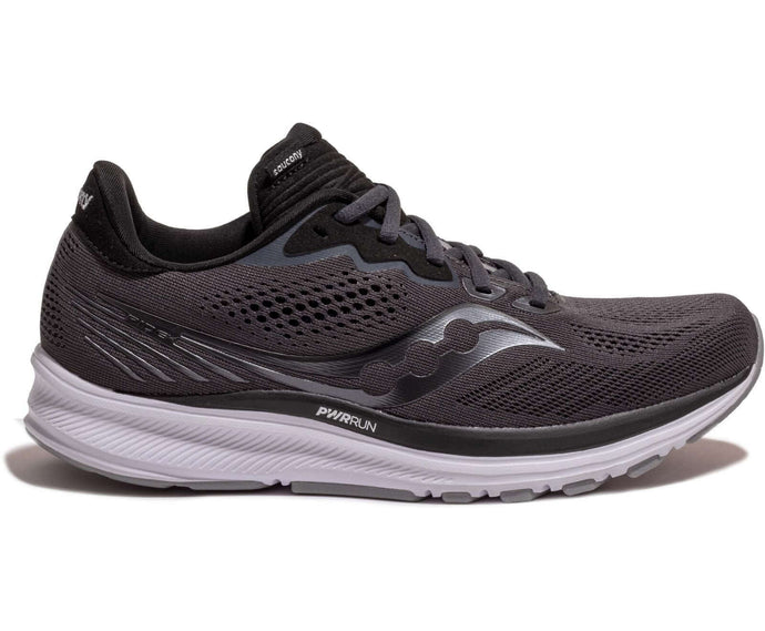 Saucony Womens Ride 14 - Black/White