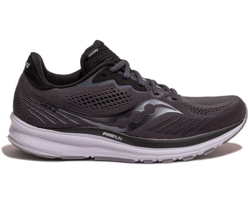 Load image into Gallery viewer, Saucony Womens Ride 14 - Black/White
