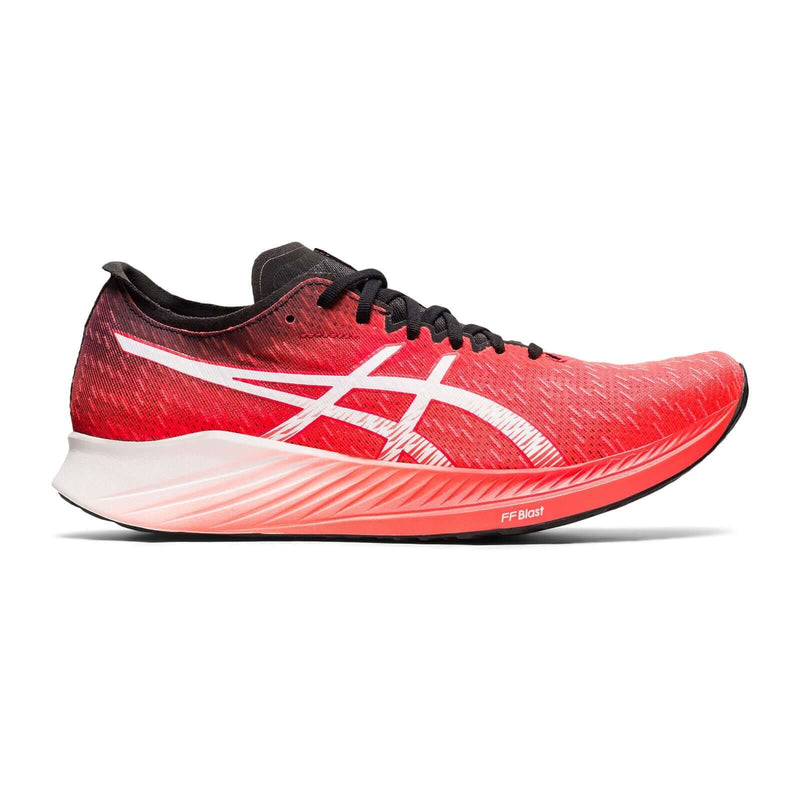 Load image into Gallery viewer, Asics Mens Magic Speed Neutral Shoe - Sunrise Red/White
