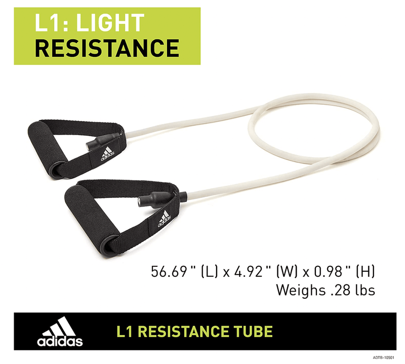 Load image into Gallery viewer, Adidas Resistance Tube Yoga Pilates Gym Exercise Home Fitness Workout L1 | Adventureco
