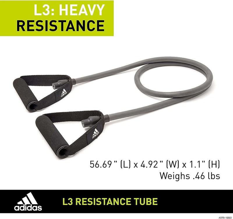 Load image into Gallery viewer, Adidas Resistance Tube Level 3 Elastic Bands Gym Fitness Yoga Workout Strap | Adventureco
