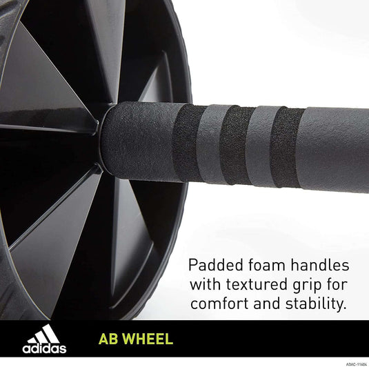 Adidas Ab Wheel Abdominal Core Strength Trainer Gym Fitness Exerciser Roller | Adventureco