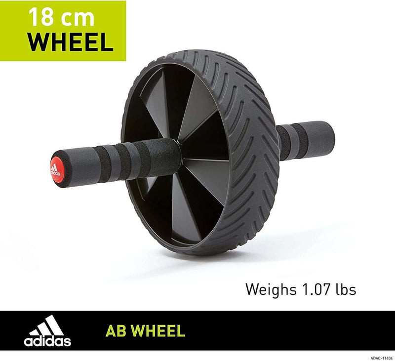 Load image into Gallery viewer, Adidas Ab Wheel Abdominal Core Strength Trainer Gym Fitness Exerciser Roller | Adventureco
