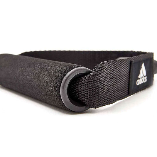 Adidas Resistance Tube Level 2 Band Elastic Yoga Fitness Gym Strap - Grey/Black