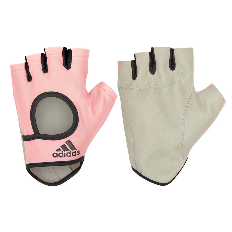 Load image into Gallery viewer, Adidas Womens Essential Gym Gloves Sports Weight Lifting Training - Pink
