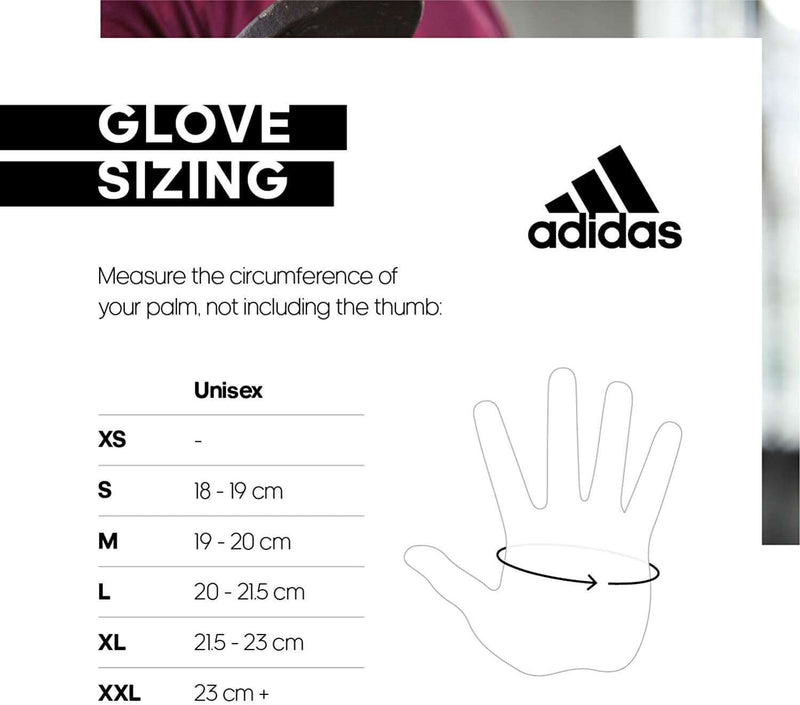Load image into Gallery viewer, Adidas Adjustable Essential Gloves Weight Lifting Gym Workout Training - Black | Adventureco

