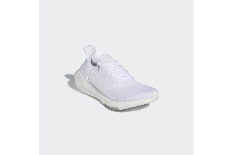 Load image into Gallery viewer, Adidas Womens Ultraboost 21 Running Race Gym Shoe - White/Grey | Adventureco
