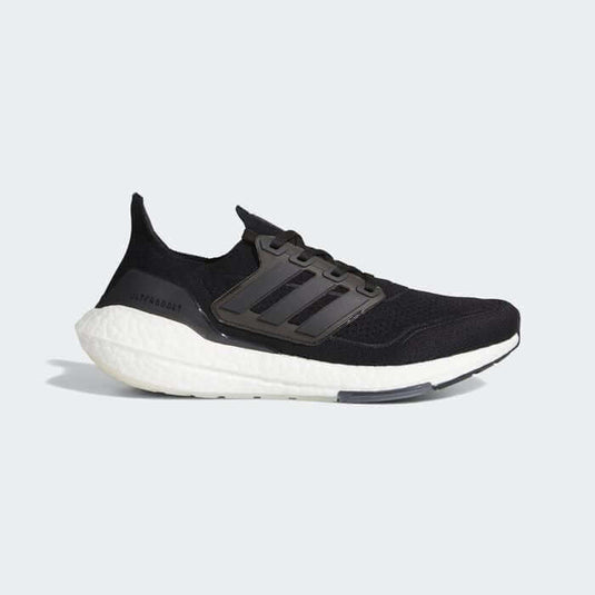 Adidas Mens Ultraboost 21 Running Shoes Sneakers Runners - Black