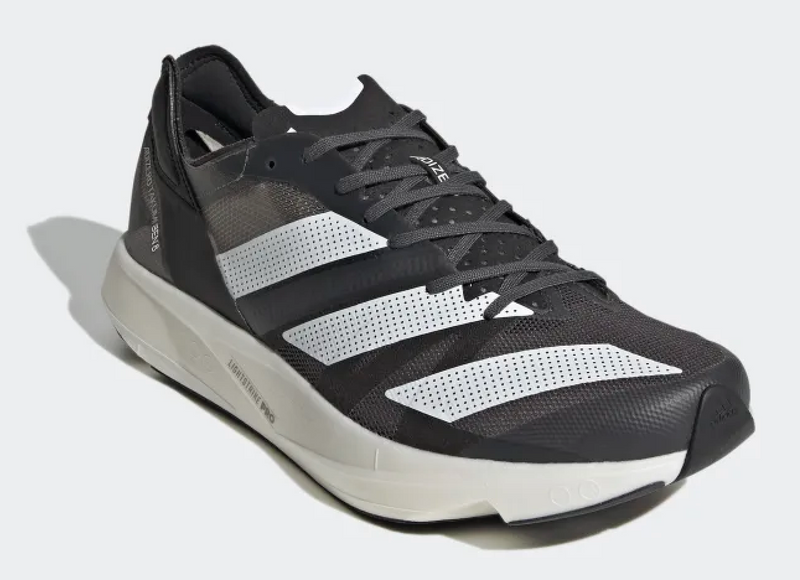 Load image into Gallery viewer, Adidas Mens Adizero Takumi Sen 8 Running Shoe - Grey Six/Cloud White/Core Black
