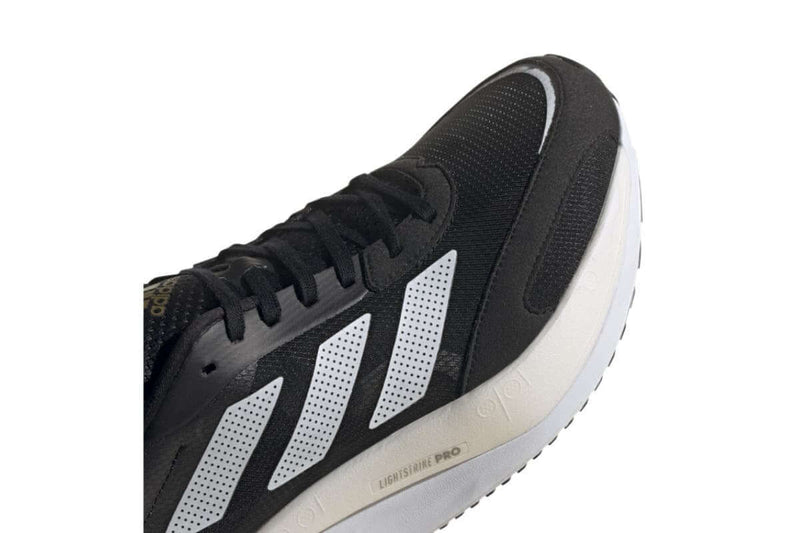 Load image into Gallery viewer, Adidas Mens Adizero Boston 10 Shoes - Black/White/Gold
