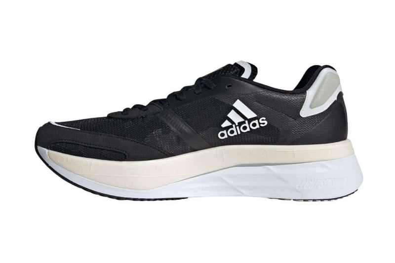 Load image into Gallery viewer, Adidas Mens Adizero Boston 10 Shoes - Black/White/Gold
