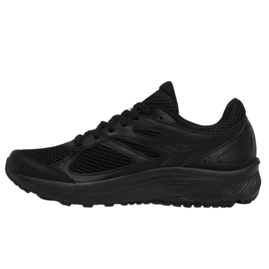 Saucony Cohesion 14 Womens Running Shoe - Black/Black/Noir/Noir | Adventureco