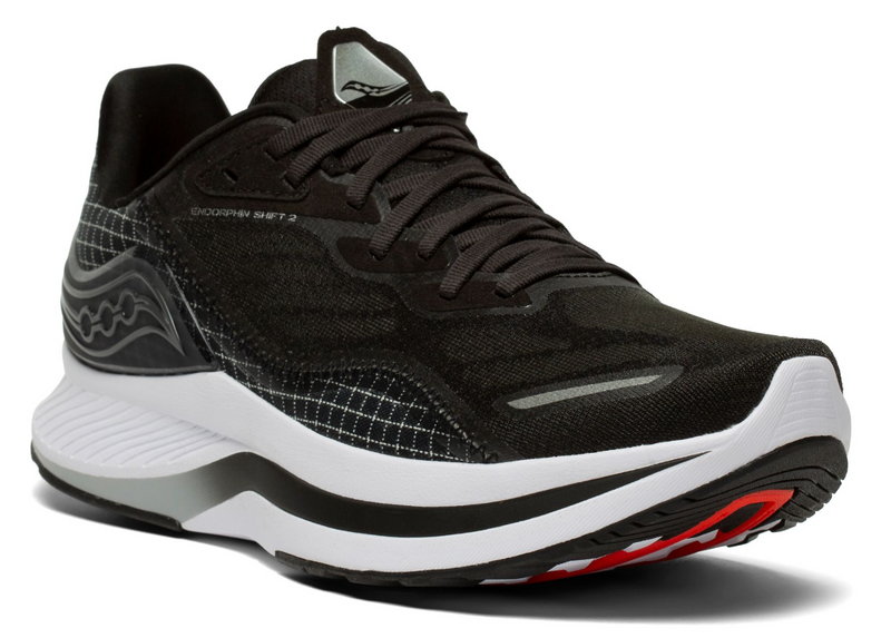 Load image into Gallery viewer, Saucony Mens Endorphin Shift 2 - Black/White
