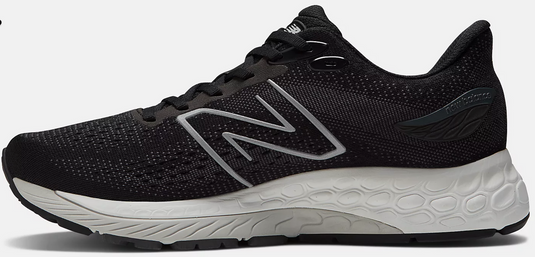 New Balance Mens Fresh Foam X 880v12 Width D - Black/White