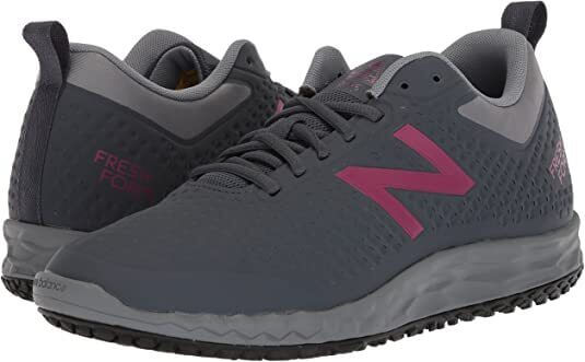 New Balance Womens 806 Wide Shoes - Grey/Berry | Adventureco