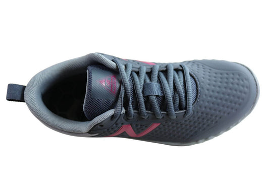 New Balance Womens 806 Wide Shoes - Grey/Berry