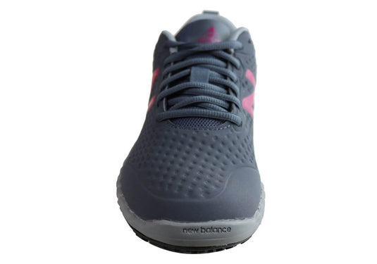 New Balance Womens 806 Wide Shoes - Grey/Berry