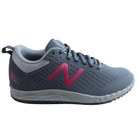 New Balance Womens 806 Wide Shoes - Grey/Berry | Adventureco