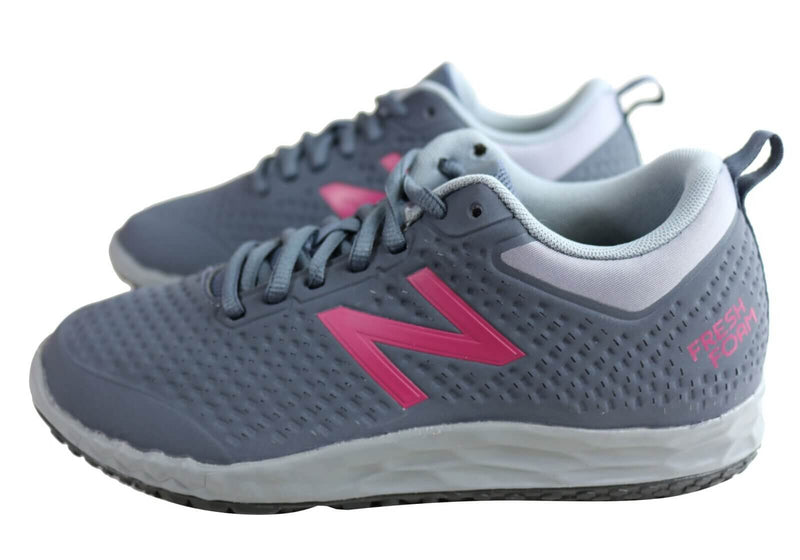 Load image into Gallery viewer, New Balance Womens 806 Wide Shoes - Grey/Berry
