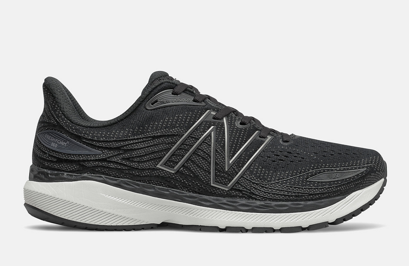 Load image into Gallery viewer, New Balance Mens Fresh Foam X 860 V12 - Black/White
