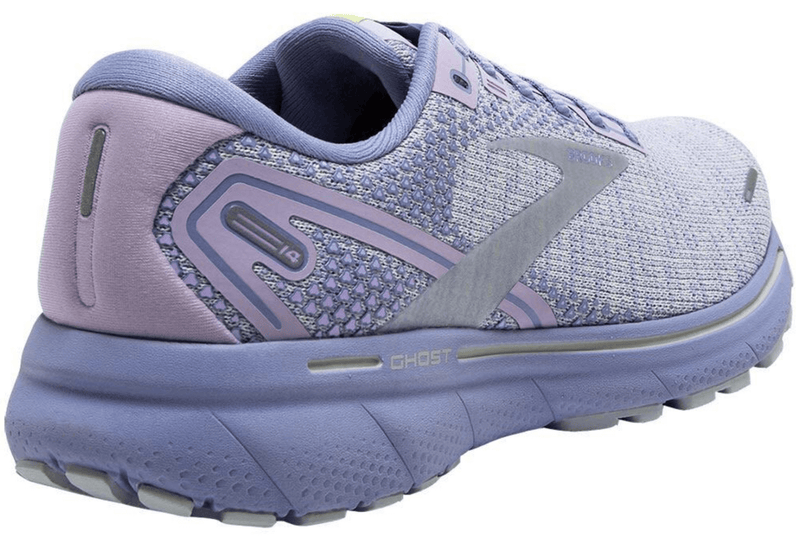 Load image into Gallery viewer, Brooks Womens Ghost 14 Road Running - Lilac/Purple/Lime
