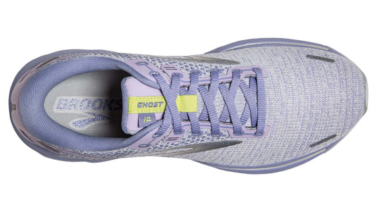 Brooks Womens Ghost 14 Road Running - Lilac/Purple/Lime