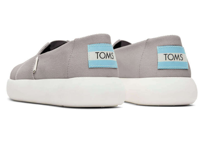 Load image into Gallery viewer, TOMS Womens Canvas Alpargata Espadrilles - Grey

