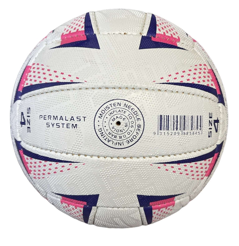 Load image into Gallery viewer, Laura Geitz Match Gripper Netball Hand Sewn Waterproof Official Size 4

