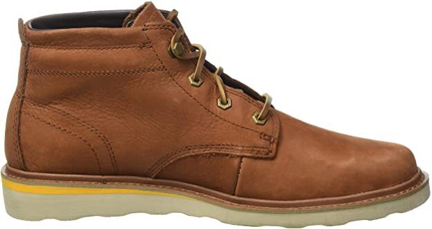 Load image into Gallery viewer, Caterpillar Mens Jackson Mid Leather Boots Shoes Chukka Desert CAT - Brown
