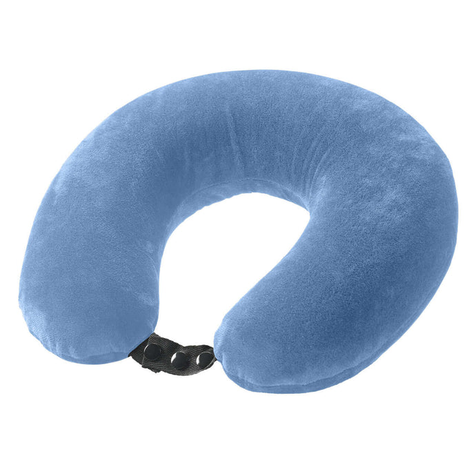 Lewis N. Clark Memory Foam Travel Pillow - Blue
