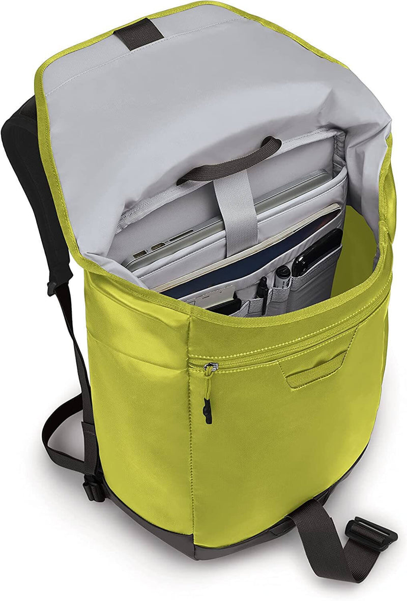 Load image into Gallery viewer, Osprey Transporter Backpack - Lemongrass Yellow/Black
