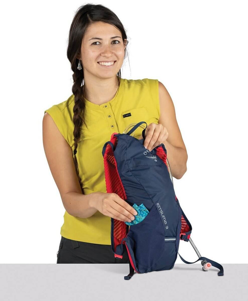 Load image into Gallery viewer, Osprey Kitsuma 3 Hydration Backpack - Blue Mage
