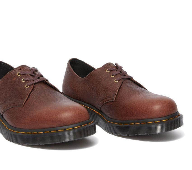 Load image into Gallery viewer, Dr. Martens Unisex 1461 Ambassador Leather 3 Eye Oxford Shoes - Cask
