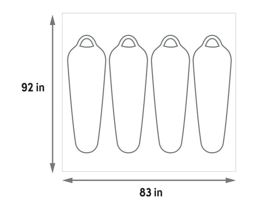 KELTY Wireless 4 Footprint