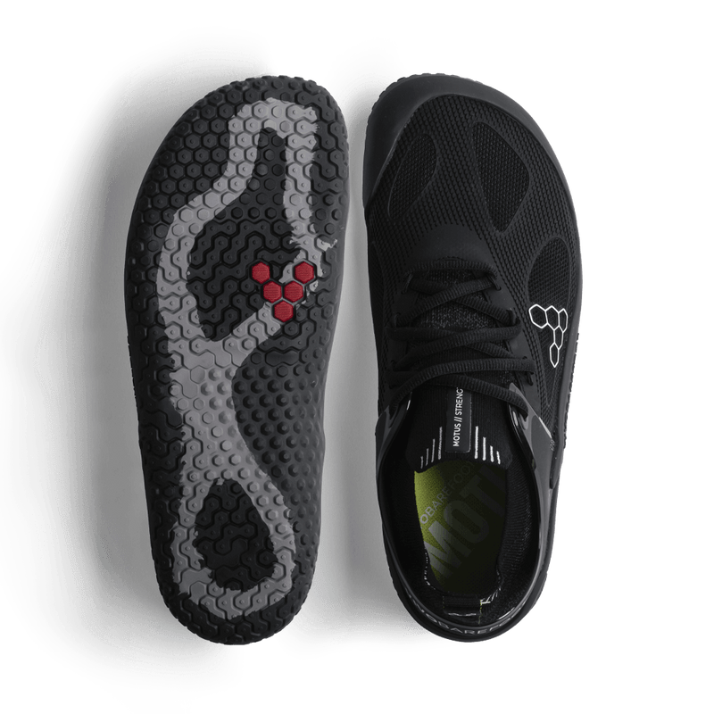 Load image into Gallery viewer, Shop Eco-friendlly Vivobarefoot Motus Strength Womens Obsidian/Grey
