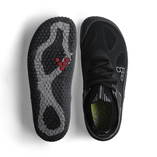 Shop Eco-friendlly Vivobarefoot Motus Strength Womens Obsidian/Grey