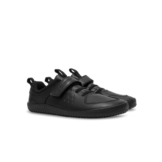 Vivobarefoot Primus Ludo School Juniors Obsidian