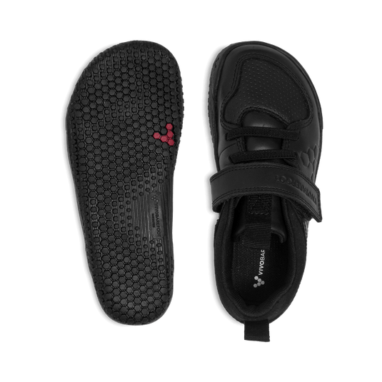 Vivobarefoot Primus Ludo School Kids Obsidian