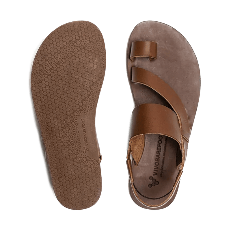 Load image into Gallery viewer, Vivobarefoot Opanka Sandal Womens Tan
