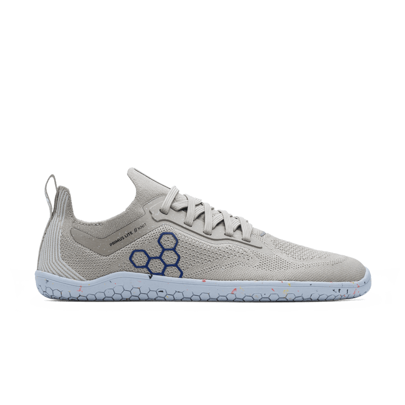 Load image into Gallery viewer, Vivobarefoot Primus Lite Knit Mens Feather Grey
