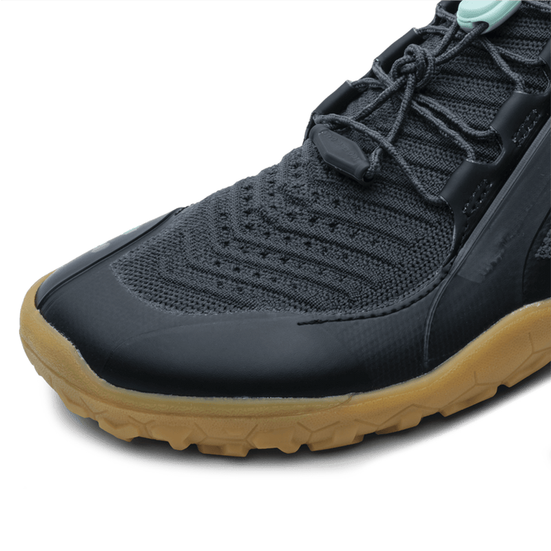 Load image into Gallery viewer, Vivobarefoot Primus Trail Knit FG Womens Graphite/Gum
