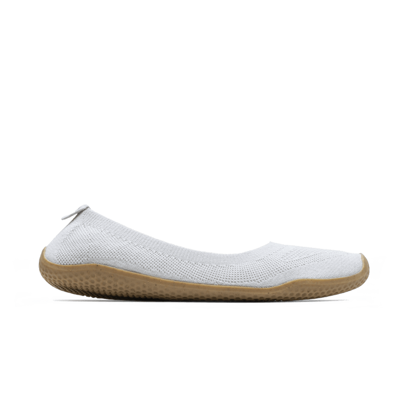 Load image into Gallery viewer, Vivobarefoot Primus Asana Yin Ballerina Knit Womens Limestone
