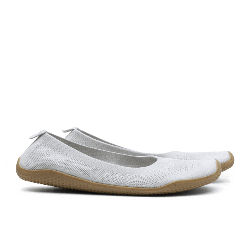 Load image into Gallery viewer, Vivobarefoot Primus Asana Yin Ballerina Knit Womens Limestone
