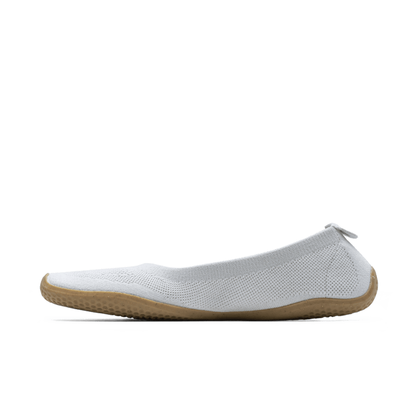 Load image into Gallery viewer, Vivobarefoot Primus Asana Yin Ballerina Knit Womens Limestone
