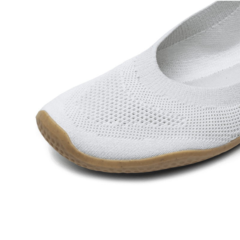 Load image into Gallery viewer, Vivobarefoot Primus Asana Yin Ballerina Knit Womens Limestone
