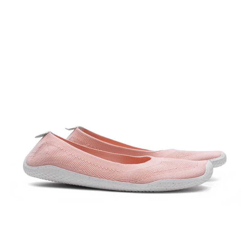 Load image into Gallery viewer, Vivobarefoot Primus Asana Yin Ballerina Knit Womens Peach Melba
