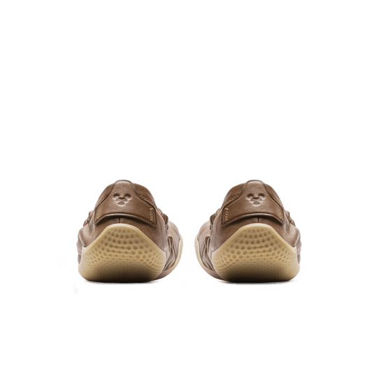 Vivobarefoot Primus Asana Yin Ballerina Leather Womens Tan