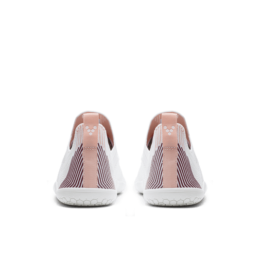 Vivobarefoot Primus Lite Knit Womens White/ Peach Melba