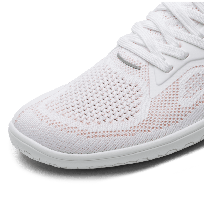 Load image into Gallery viewer, Vivobarefoot Primus Lite Knit Womens White/ Peach Melba
